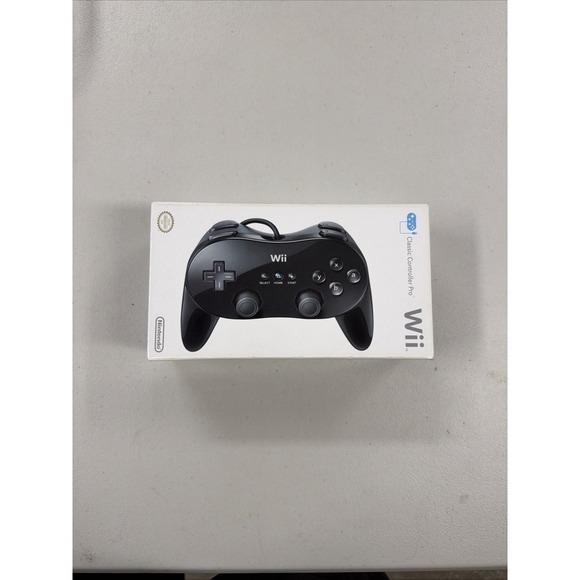 Nintendo Other - Wii Classic Controller Pro Black (RVL A R2K USZ) OEM